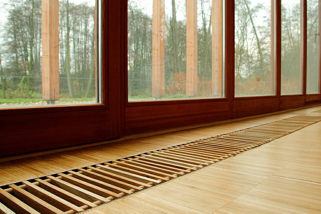 Встроенные в пол конвекторы