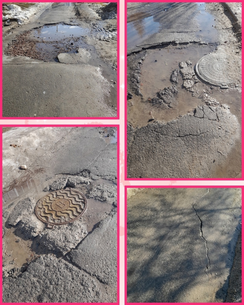    Жительница Петрозаводска показала израненные тротуары КукковкиКУККОВКА.РФ | микрорайон Кукковка