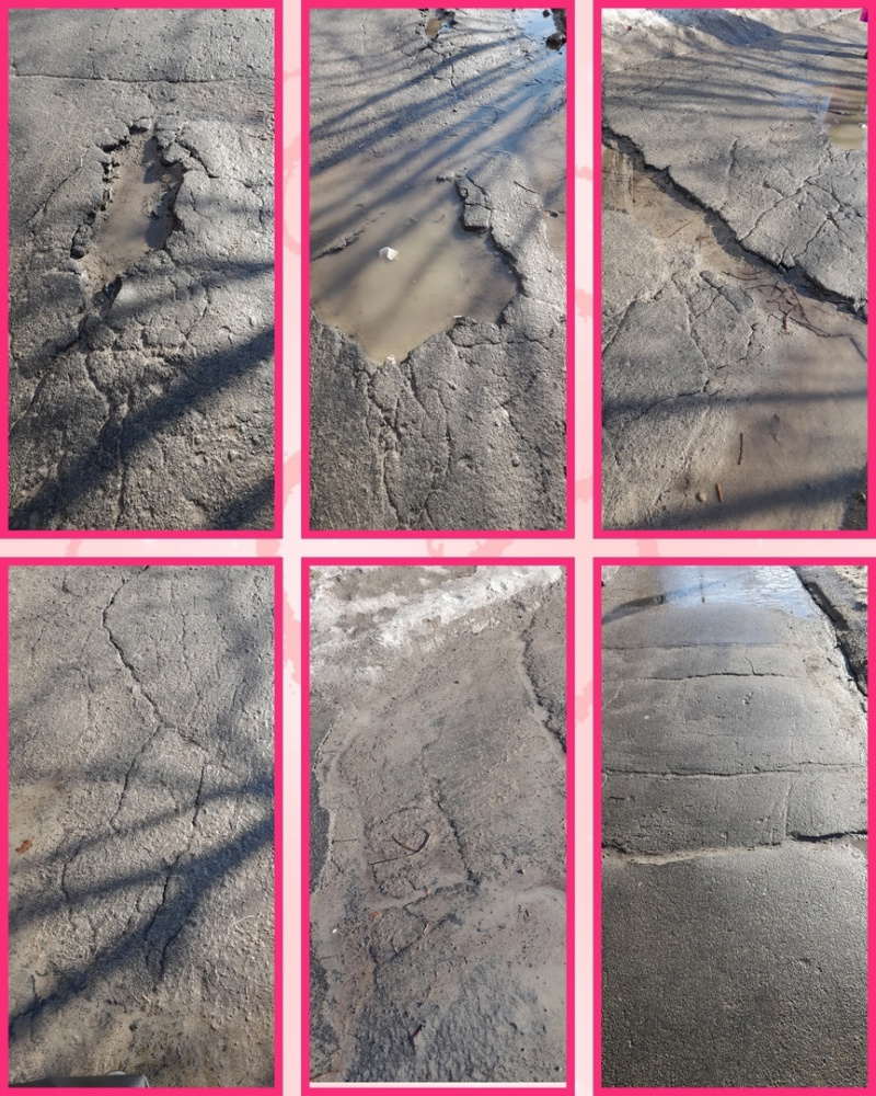    Жительница Петрозаводска показала израненные тротуары КукковкиКУККОВКА.РФ | микрорайон Кукковка