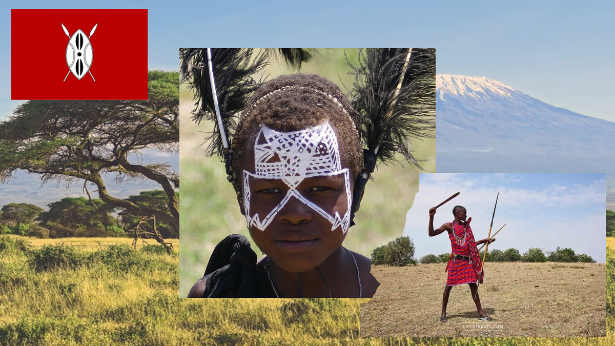 Младший воин (Моран) в ритуальном облачении