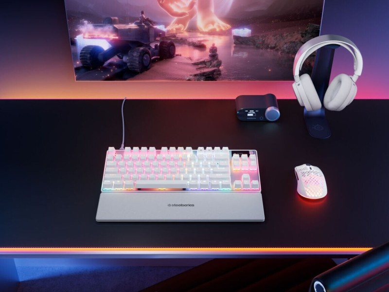    SteelSeries представила две новые компактные игровые «механики» Apex Pro