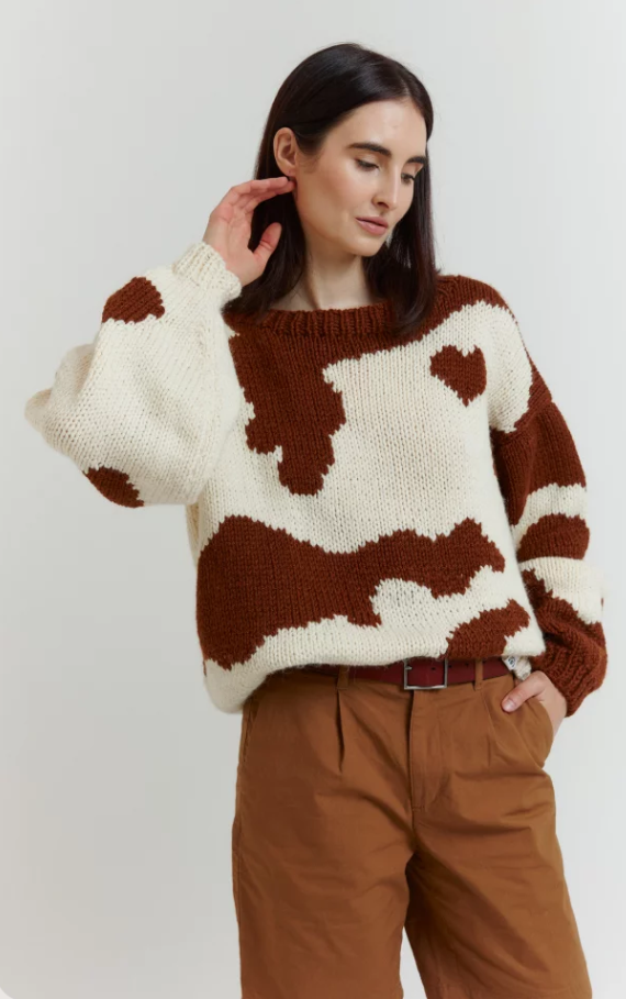 Свитер «Моо» brown, 10 280 рублей