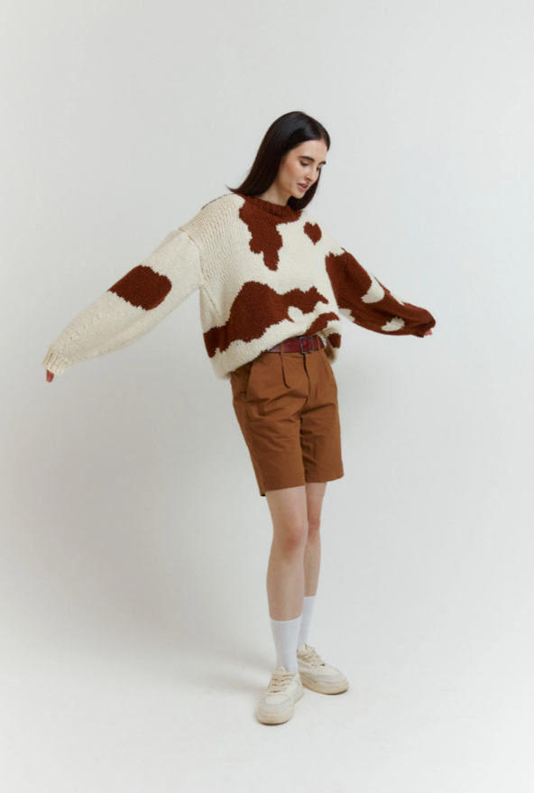 Свитер «Моо» brown, 10 280 рублей