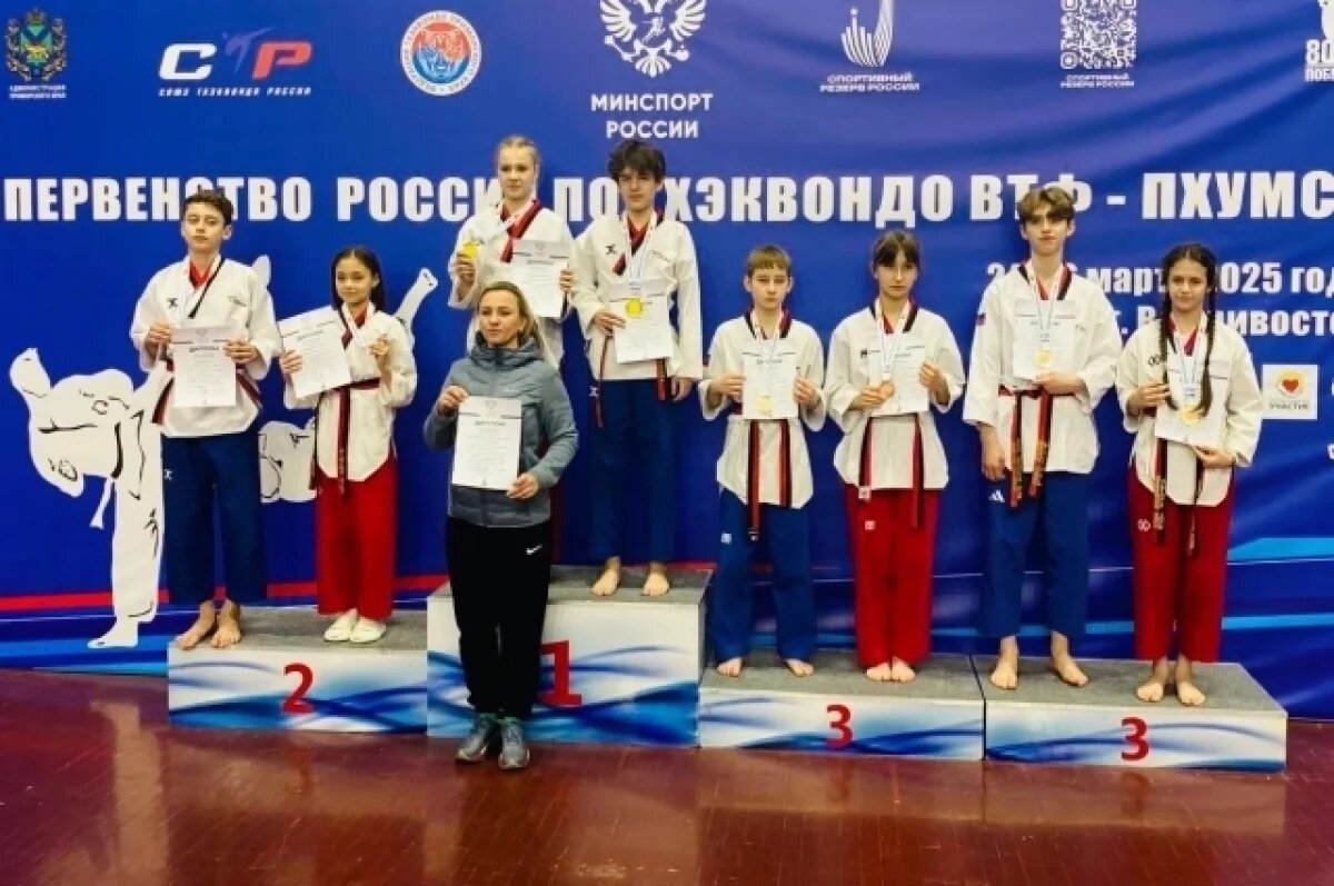    Камчатские спортсмены стали призерами чемпионата России по тхэквондо