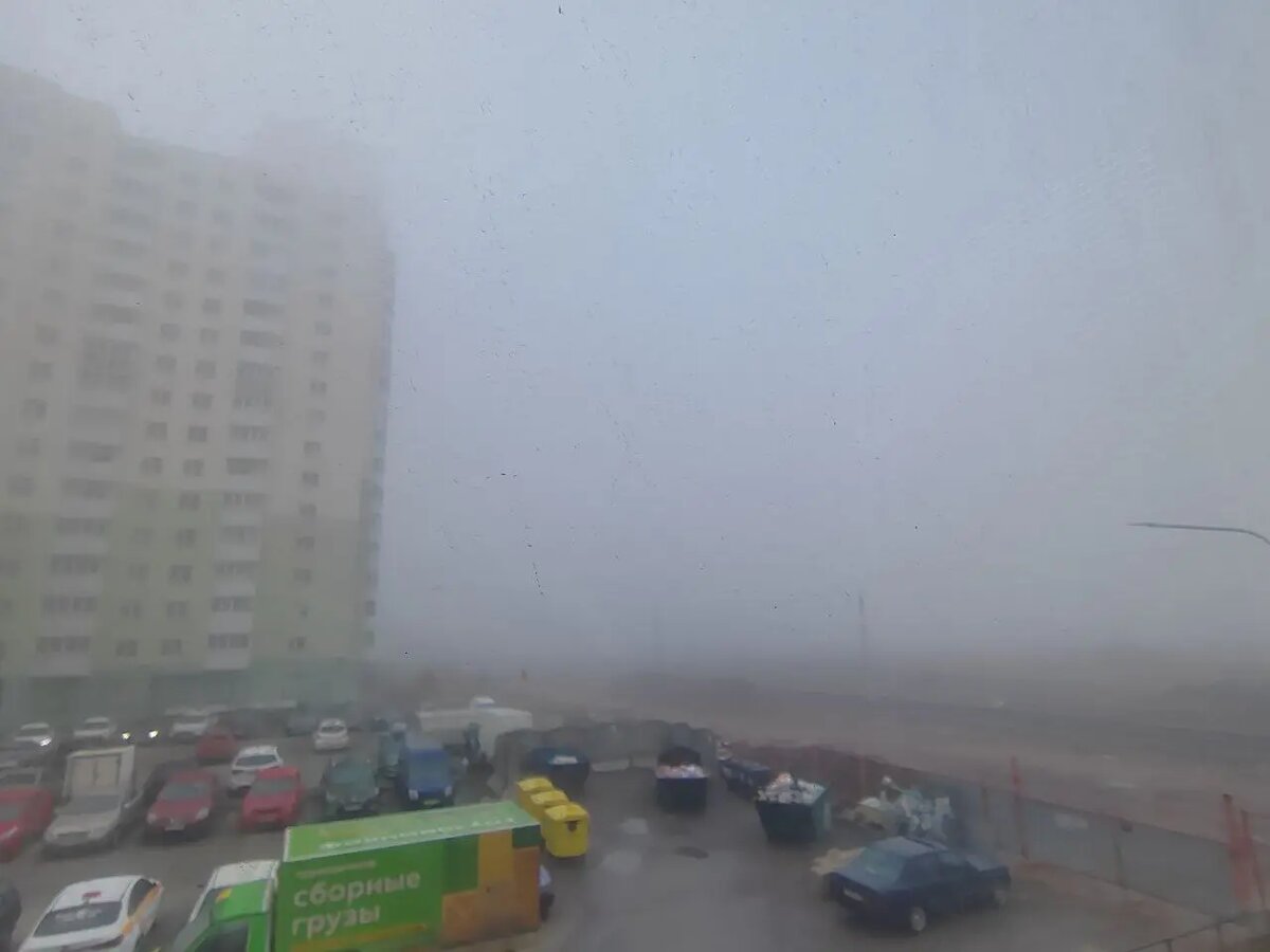    Шушары утром 27 марта. Фото: читательница Мойки78