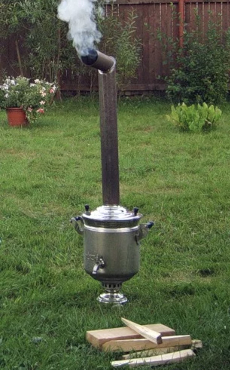 Бабушкин самовар из детства.