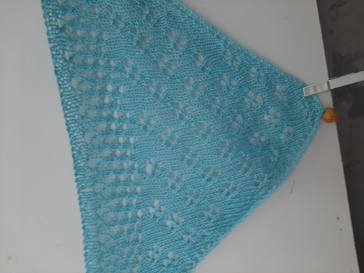 косынка спицами