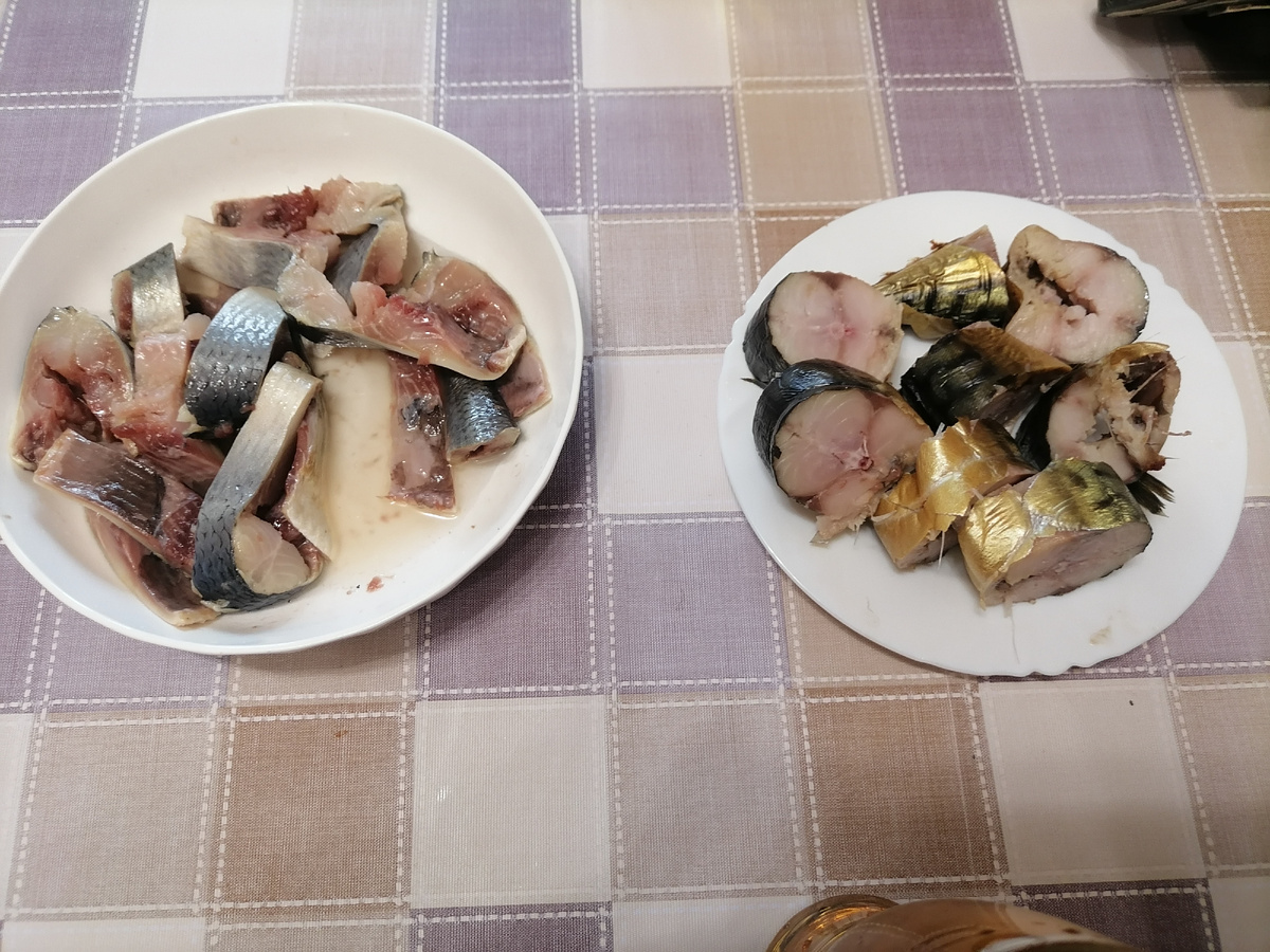 Селёдка и скумбрия