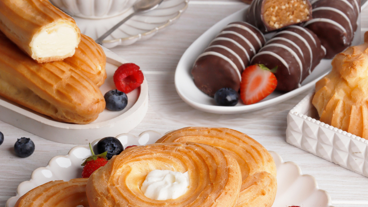 Пирожные ТМ «ЕРМОЛИНО»