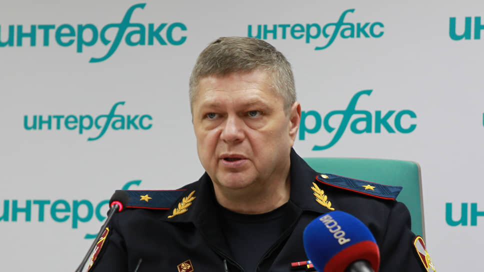 Начальник Росгвардии Ростовской области Владимир Жигула.📷Фото: Василий Дерюгин / Коммерсантъ