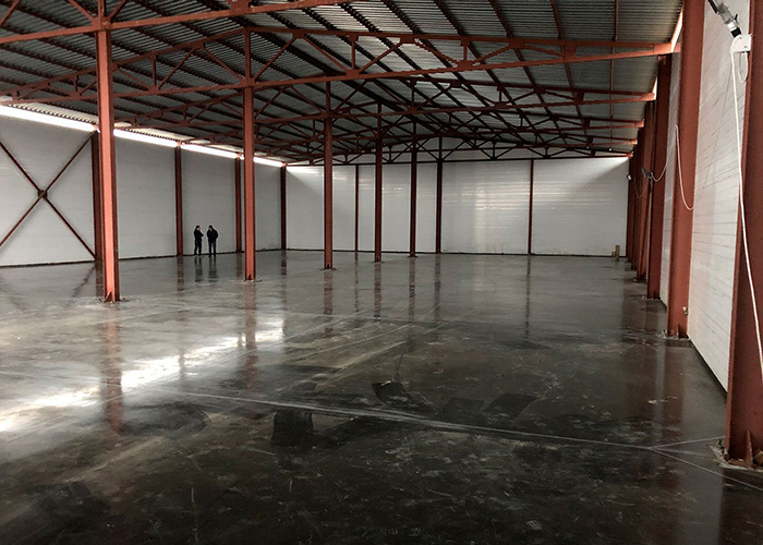 Полимерные полы для цеха