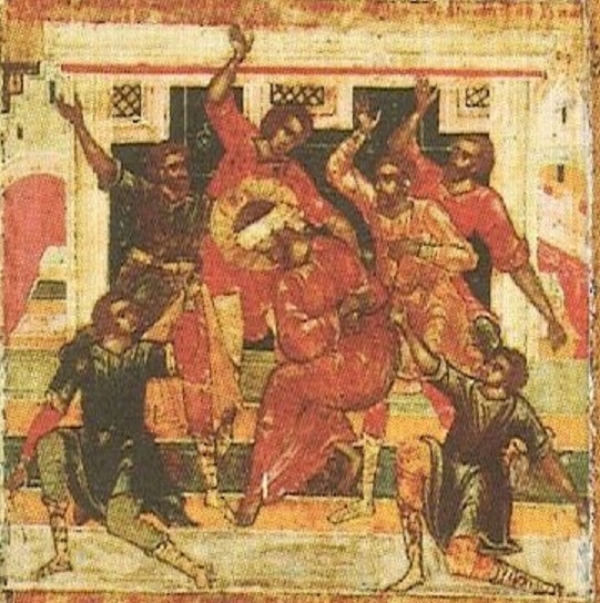 Поругание Господа. 17 в.