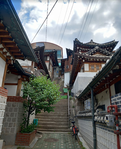 Улицы Сеула. Фото сделано мной. 