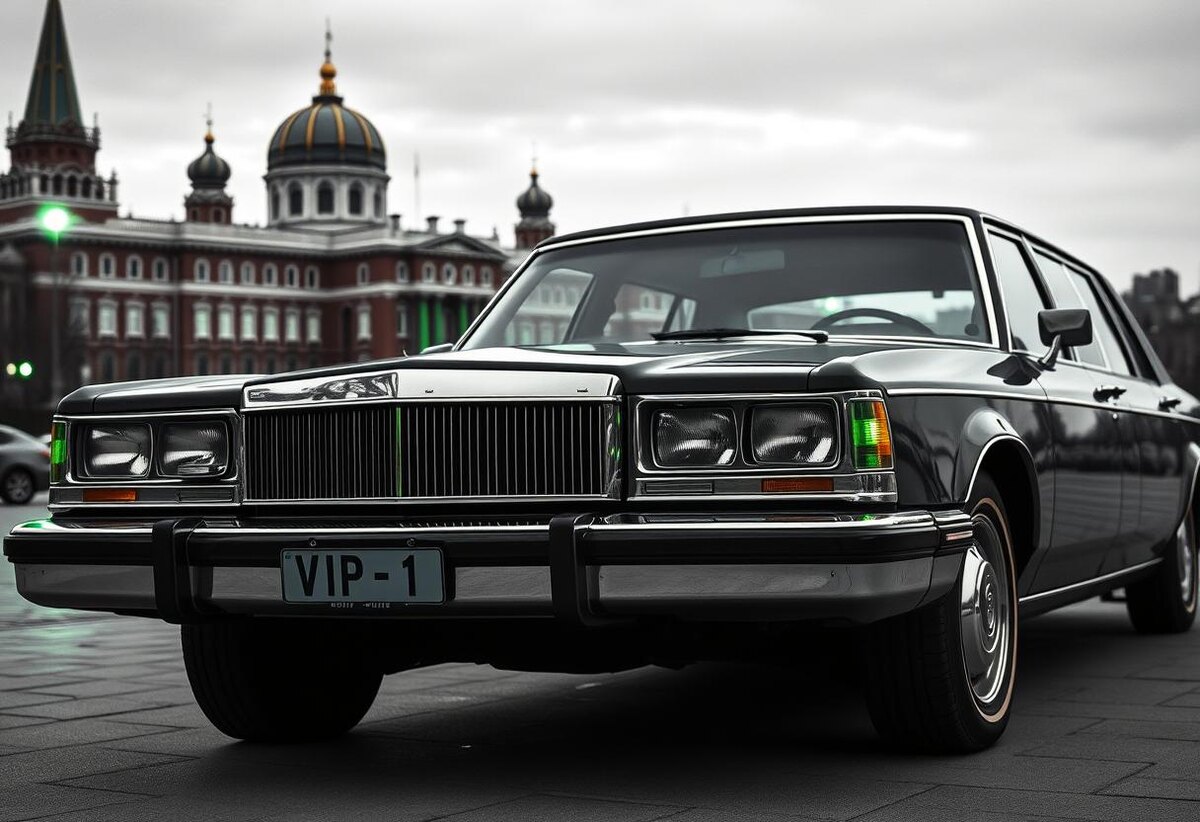 ЗИЛ с номером VIP-1