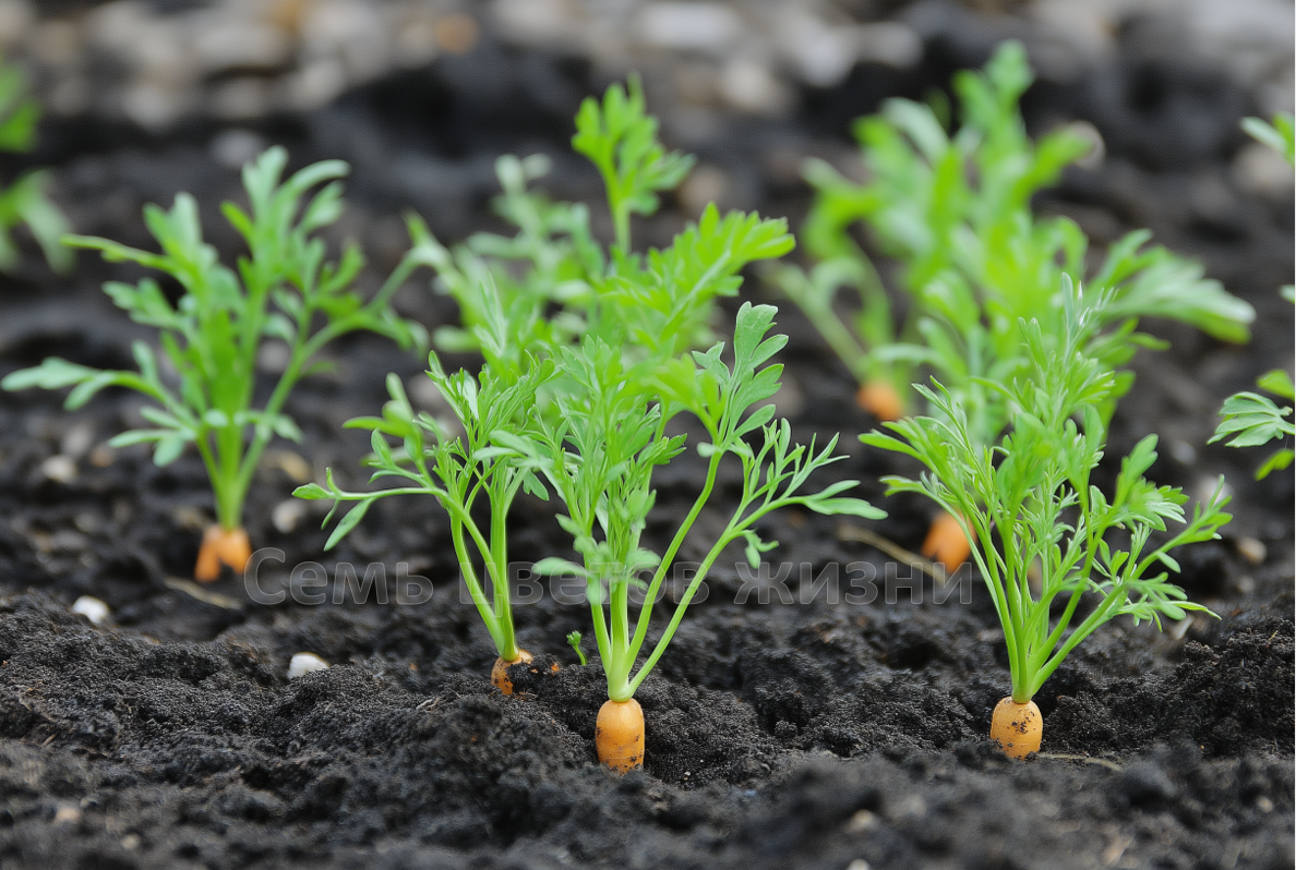Дайте морковке больше солнца