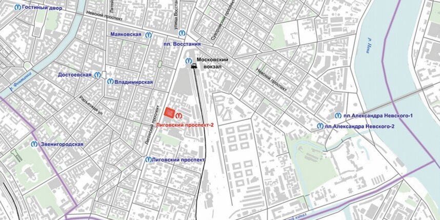    Станция «Лиговский проспект – 2» должна будет принимать основной пассажиропоток из Москвыgov.spb.ru