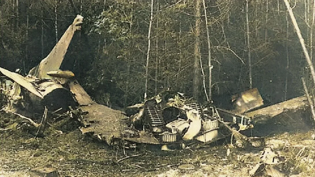 Место крушения