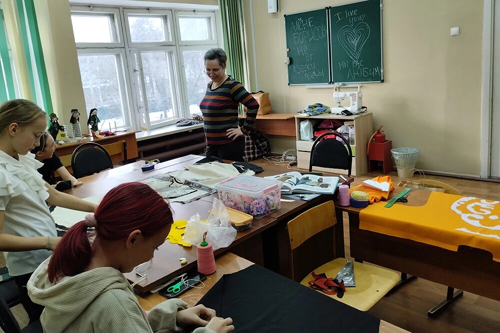    Девочки на занятии. Фото:  АиФ/ Диана Вязгина