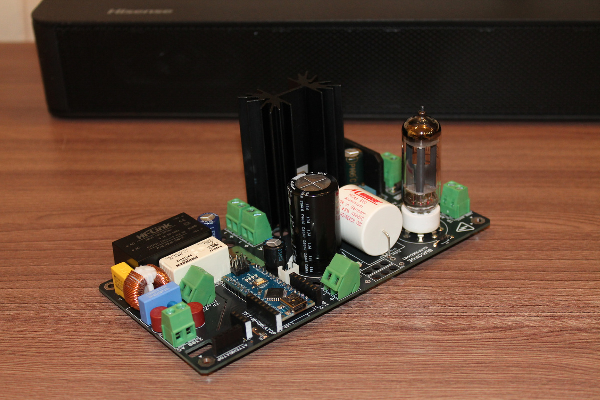 Универсальный блок питания для малогабаритного лампового предусилителя/фонокорректора