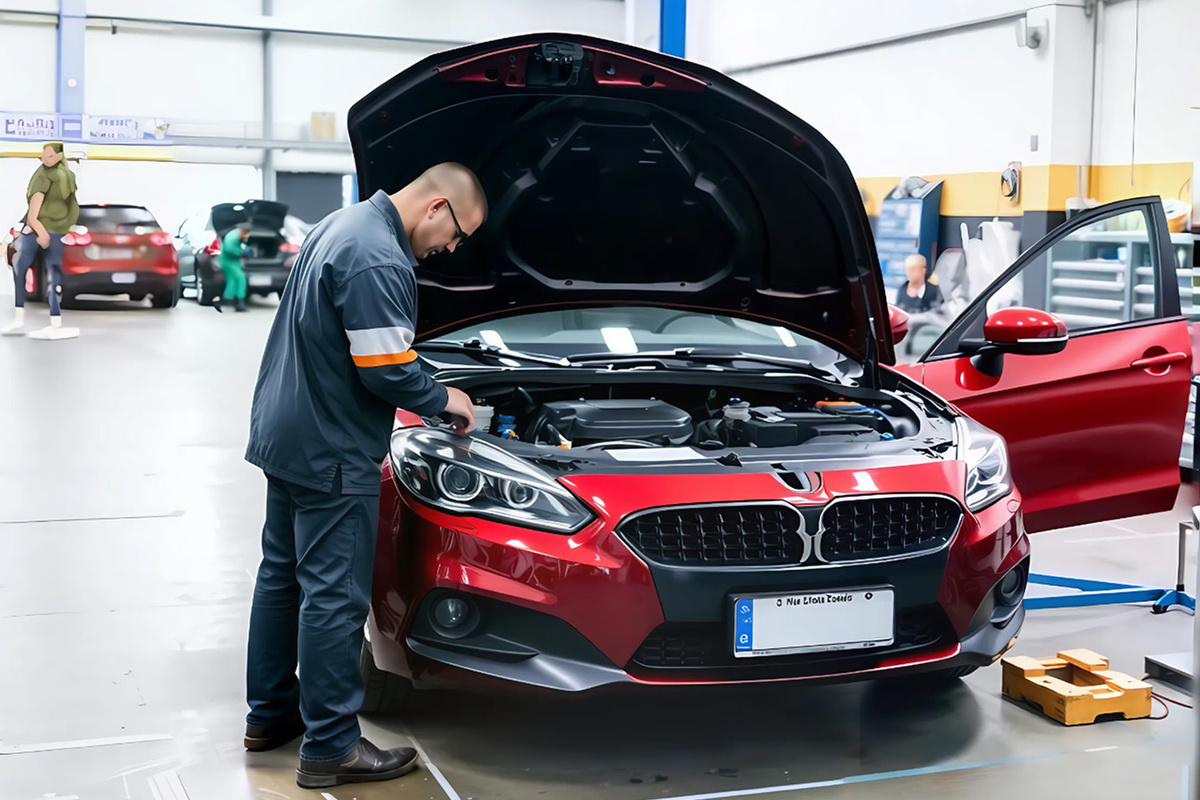 Несколько лет в автомобильной отрасли сохраняется острая нехватка квалифицированных кадров.  Фото: Фото: изображение сгенерировано нейросетью Kandinsky 3.1