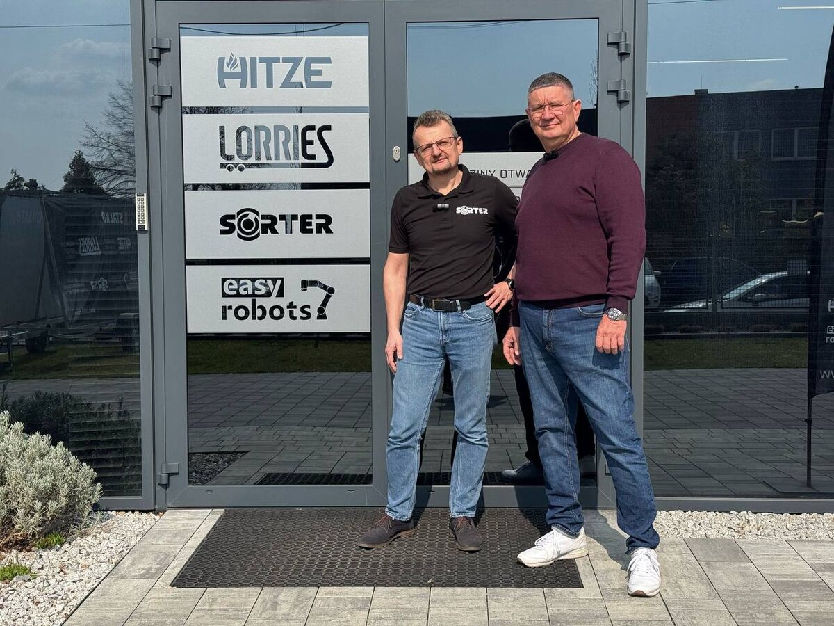 Петр Тычинский (директор SORTER) и Максим Егоров (генеральный директор "АСК-ЮГ")