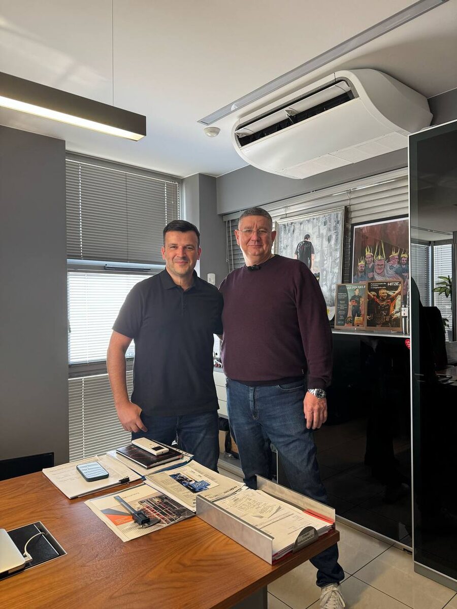 Михал Земек(глава группы компании Stalko) и Максим Егоров (генеральный директор "АСК-ЮГ")