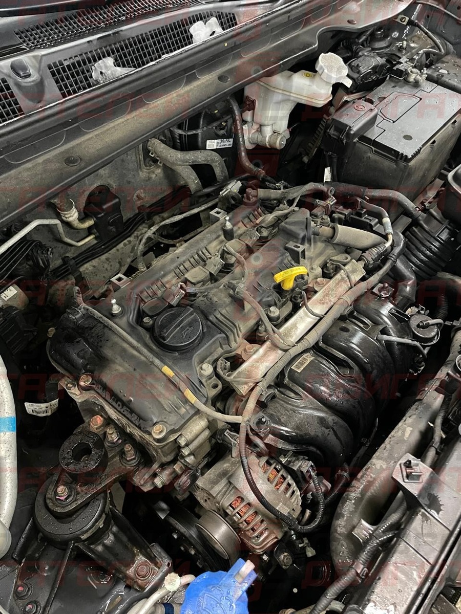 Под капотом двигатель Kia Sportage 2.0 G4NA