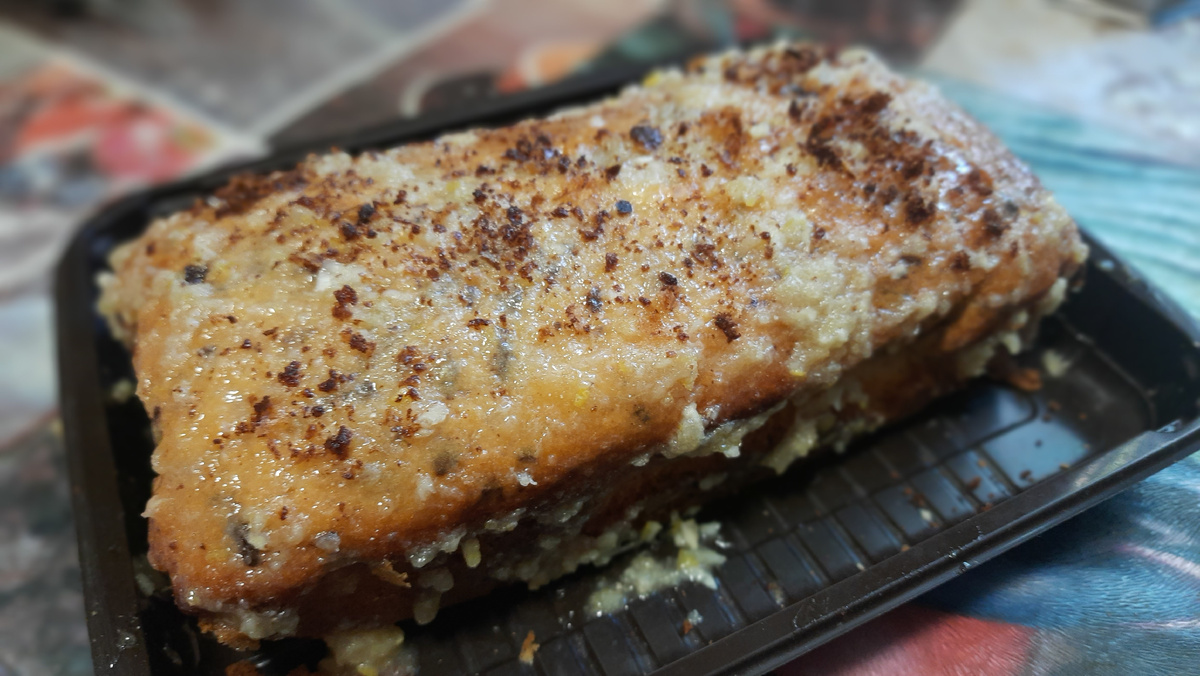 Апельсиновый кекс - влажный и ароматный