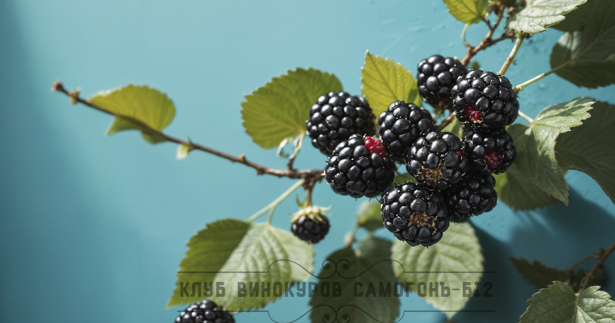 Сорт ежевики для бренди Loch Maree/ фото автора ©