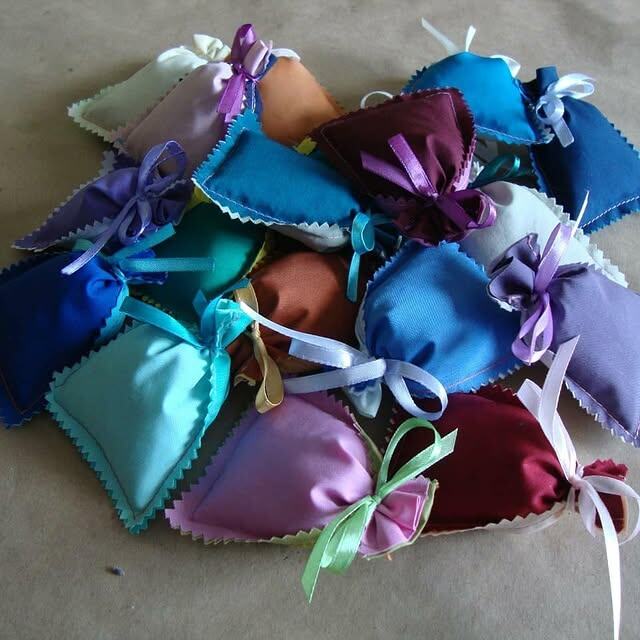 Здесь с лавандой. Лаванда, кстати, с дачи.