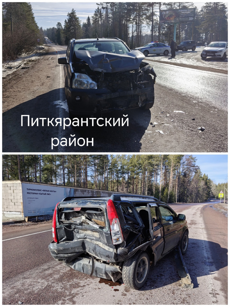    Ребенок и две женщины пострадали в аварии на трассе в КарелииГосавтоинспекция Карелии / ВК