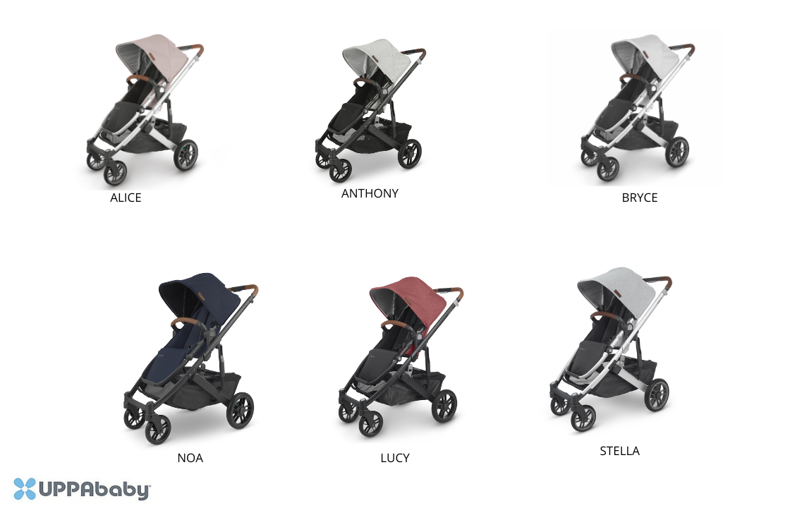 Коляска прогулочная UPPAbaby Cruz V2. Все расцветки. Интернет-магазин "Инфания".