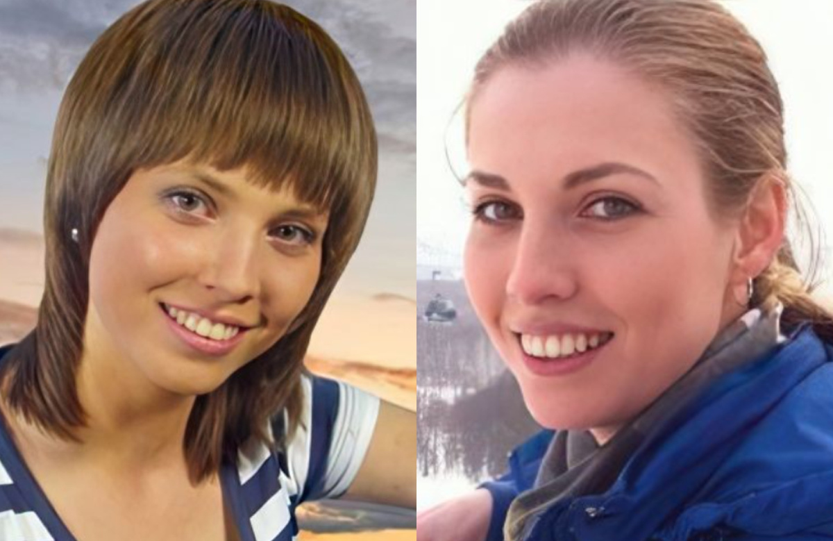 на фото Ольга Скабеева в молодости 