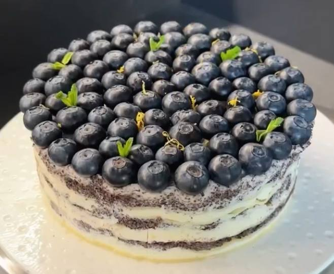 Блинный торт с маком ♥️