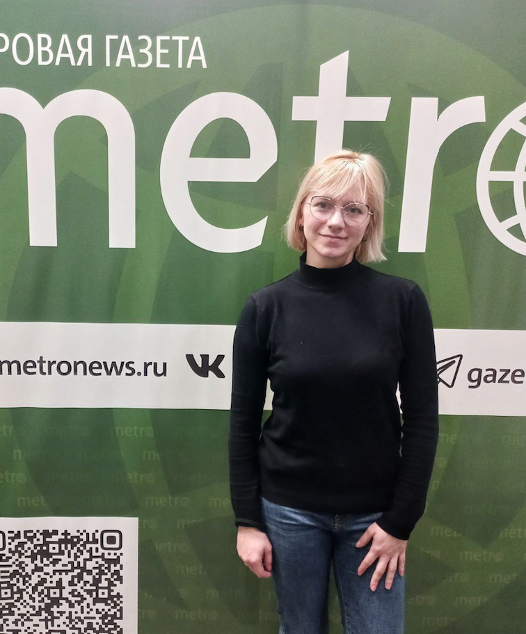    Режиссёр и актриса Театра-фестиваля «Балтийский дом» Александра Мамкаева.Алёна Бобрович