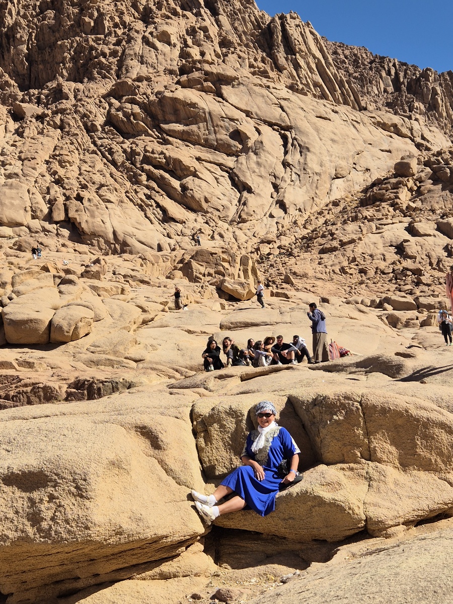 У монастыря Св.Екатерины.