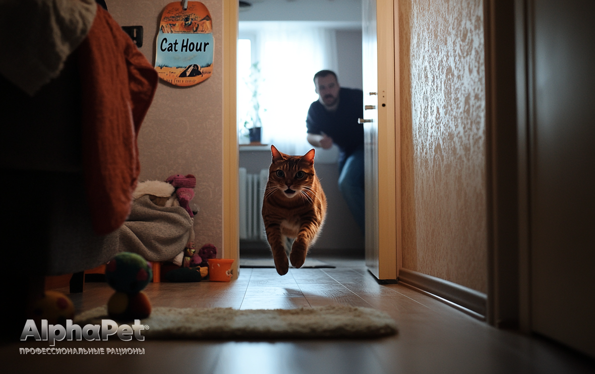 Причина 1: энергетический перегруз — кошка = Атомная батарейка / Изображение: AlphaPet