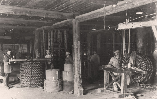 Канатная фабрика семьи Смирновых. Фото с сайта: канат-нн.рф