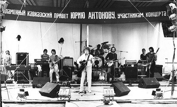 Юрий Антонов на Стадионе ручных игр в Грозном. 1984 год.