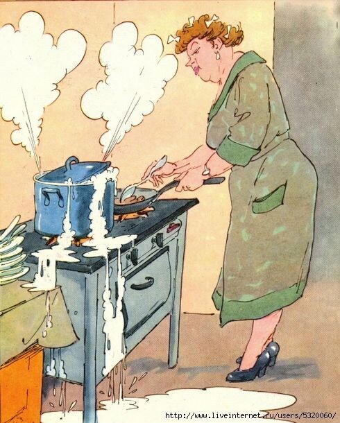 Картинка из интернета. По запросу "Ленивая Стряпуха". Для иллюстрации статьи. И как напоминание о прежних временах.