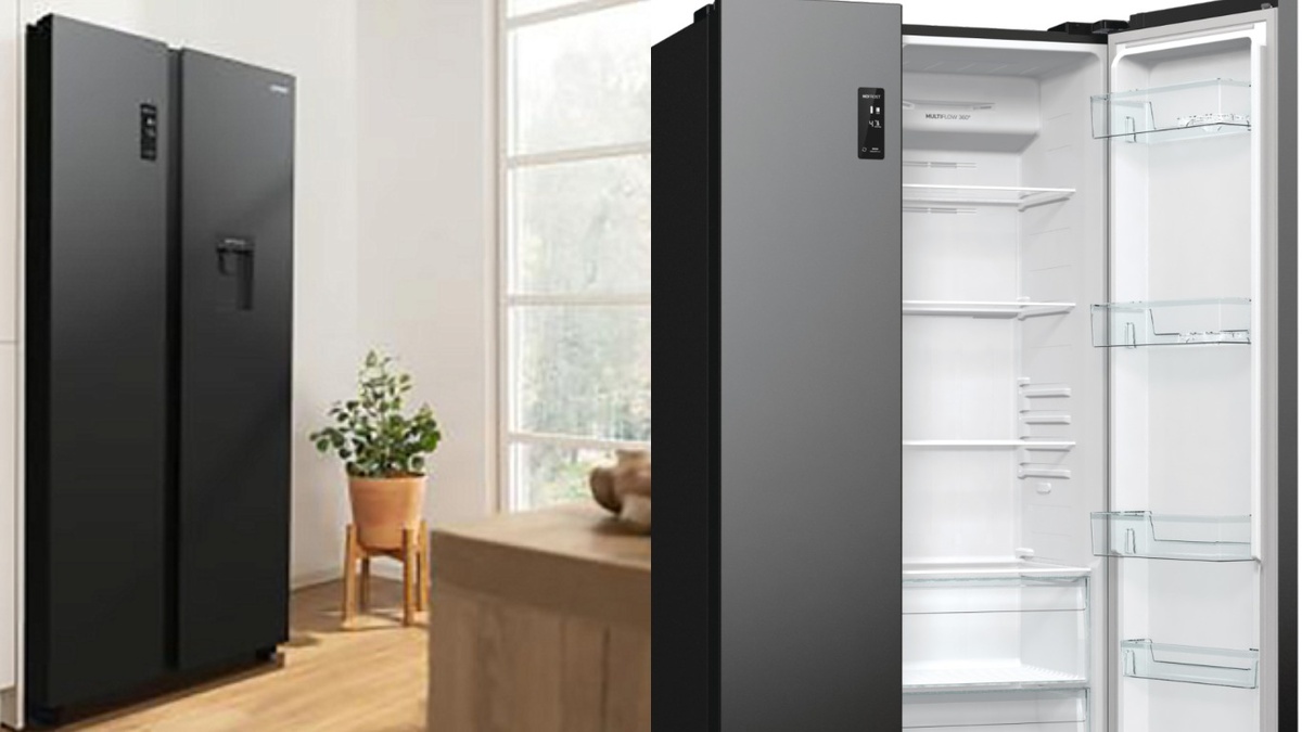 Тест вместительности Gorenje NRR9185EABXL: недельный запас продуктов для семьи из 6 человек занимает только 70% полезного объема
