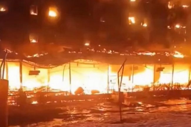    Пожар в отеле на курорте в Турции