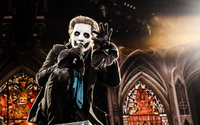 Тобиас Форге, Ghost на сцене в 2023 г. Фото: Getty