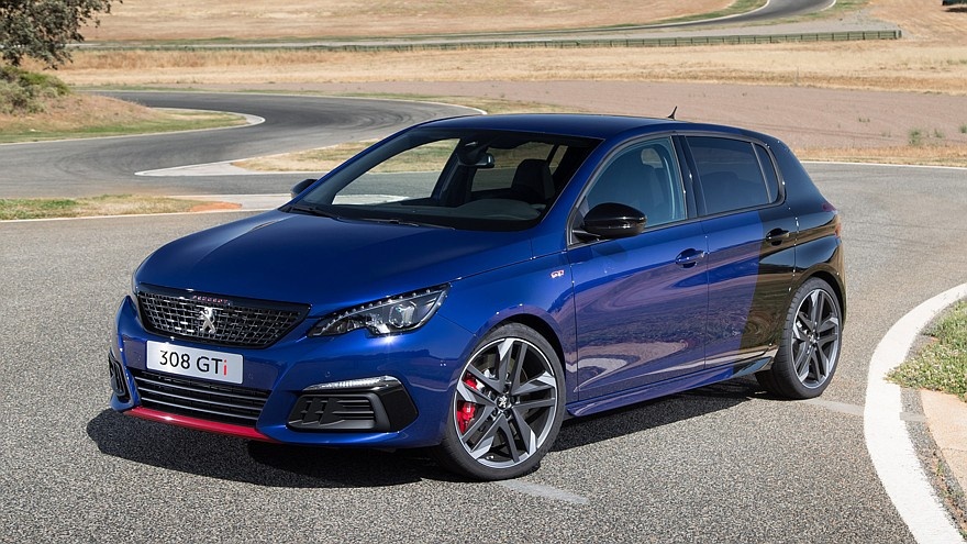    На фото: ушедший в 2021 году Peugeot 308 GTi