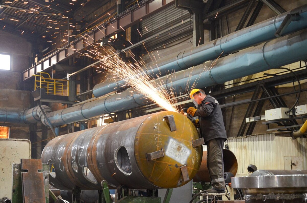 Прирост на 5 % показали обрабатывающие производства.  Фото: ФедералПресс / Дмитрий Шевалдин