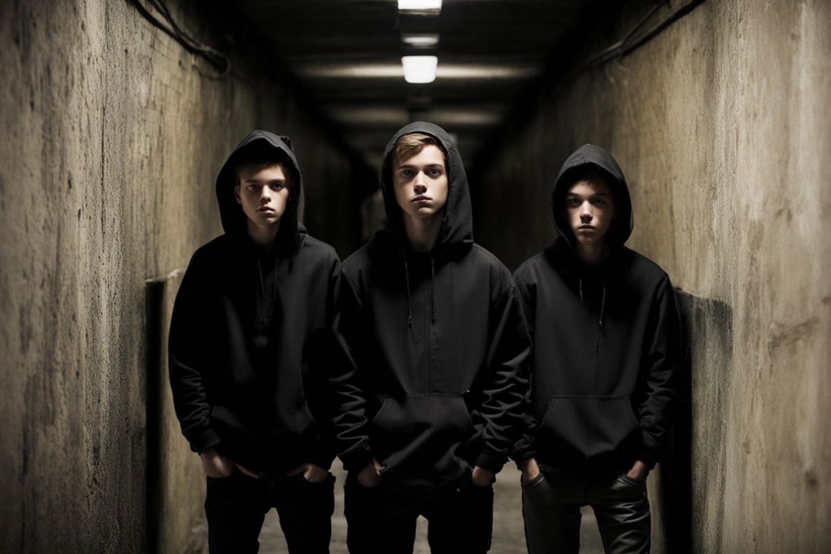 Нападавшие пытались затащить своих жертв в туалет, чтобы дальнейшие их действия не попали на видео.  Фото: Фото: изображение сгенерировано нейросетью Kandinsky 3.1