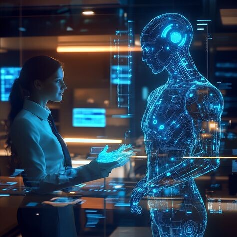 Всему дело человек ,а нейросеть анализирует его опыт на основе данных