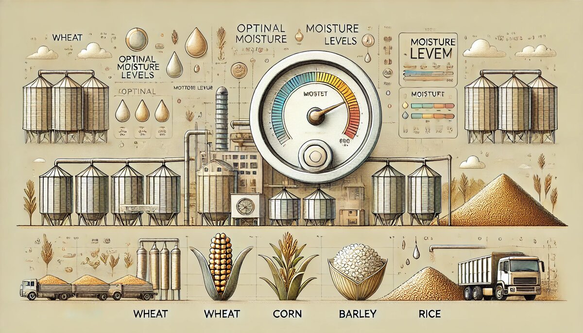 влажность зерна
