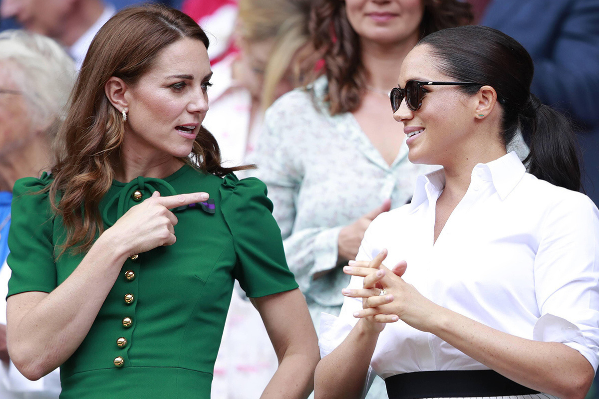 Кейт Миддлтон и Меган Маркл
