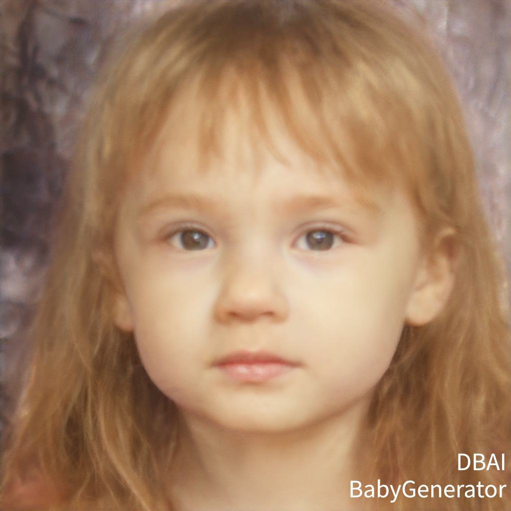 Будущий ребёнок по мнению нейросети - девочка.